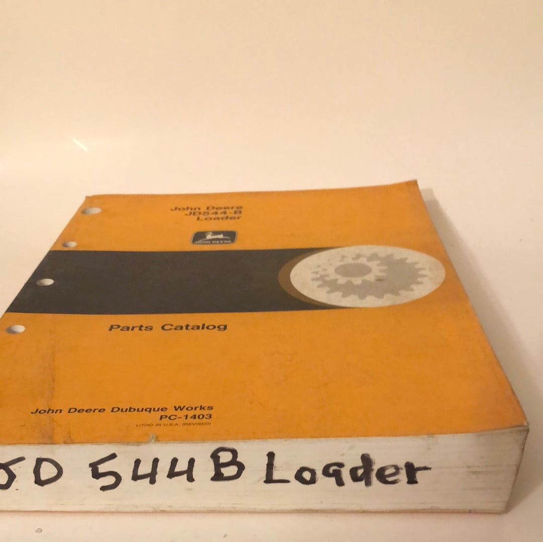 John Deere JD544-B Loader _ Parts Catalog