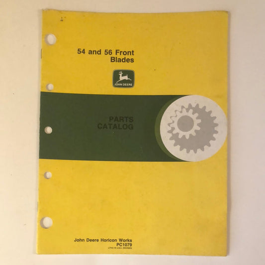 John Deere 54 & 56 Blades PC-1079 _ Parts Catalog