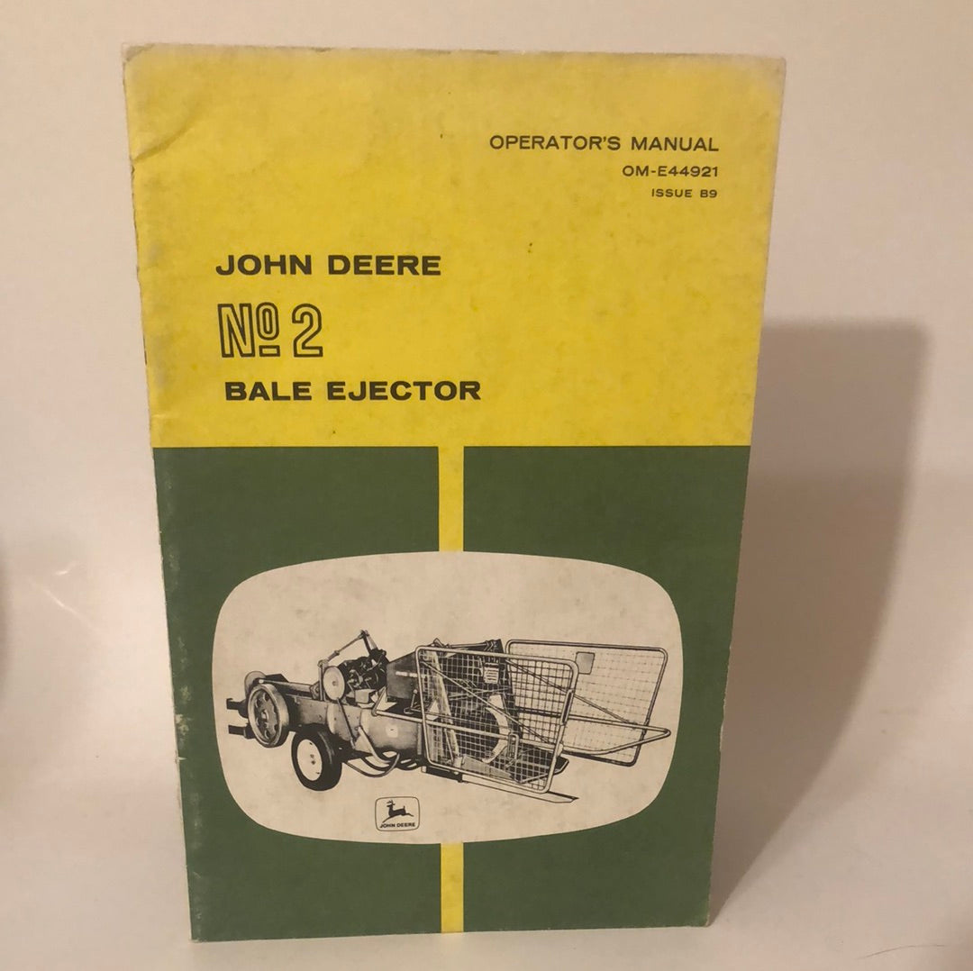 John Deere No 2 Bale Ejector _ Operator's Manual