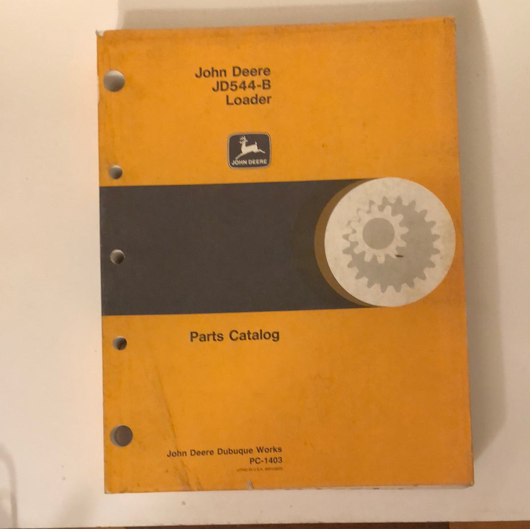 John Deere JD544-B Loader _ Parts Catalog