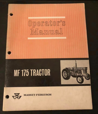 Massey-Ferguson MF 175 Tractor __ Manual