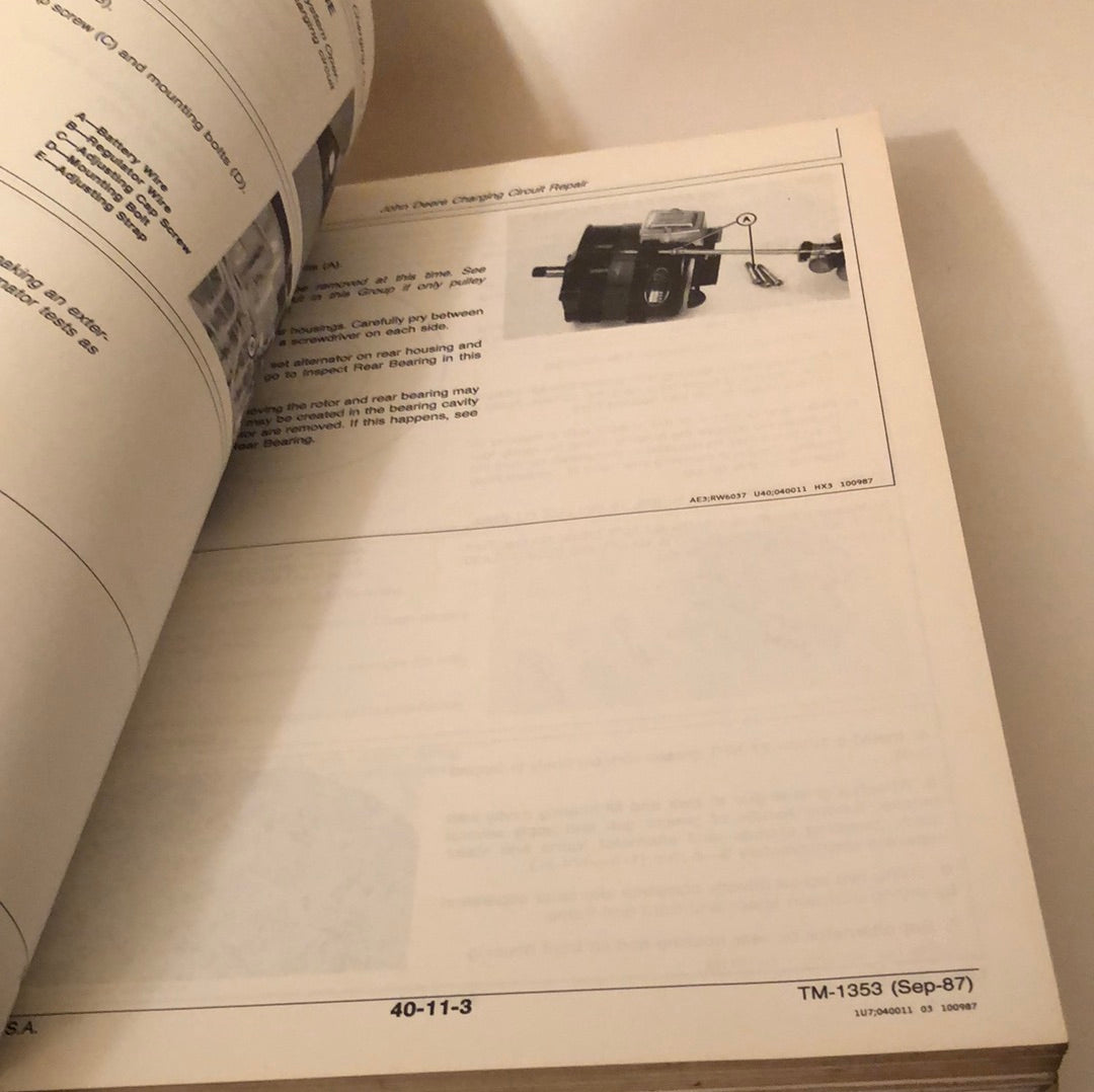 John Deere 4450 & 4640 _ Tech Manual