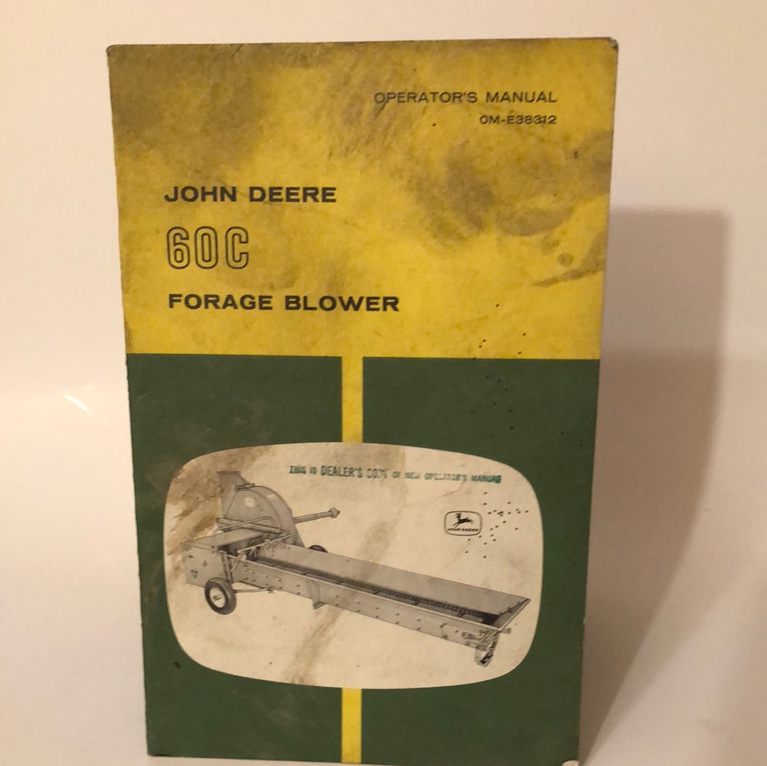 John Deere 60C Forage Blower _ Operating Manual