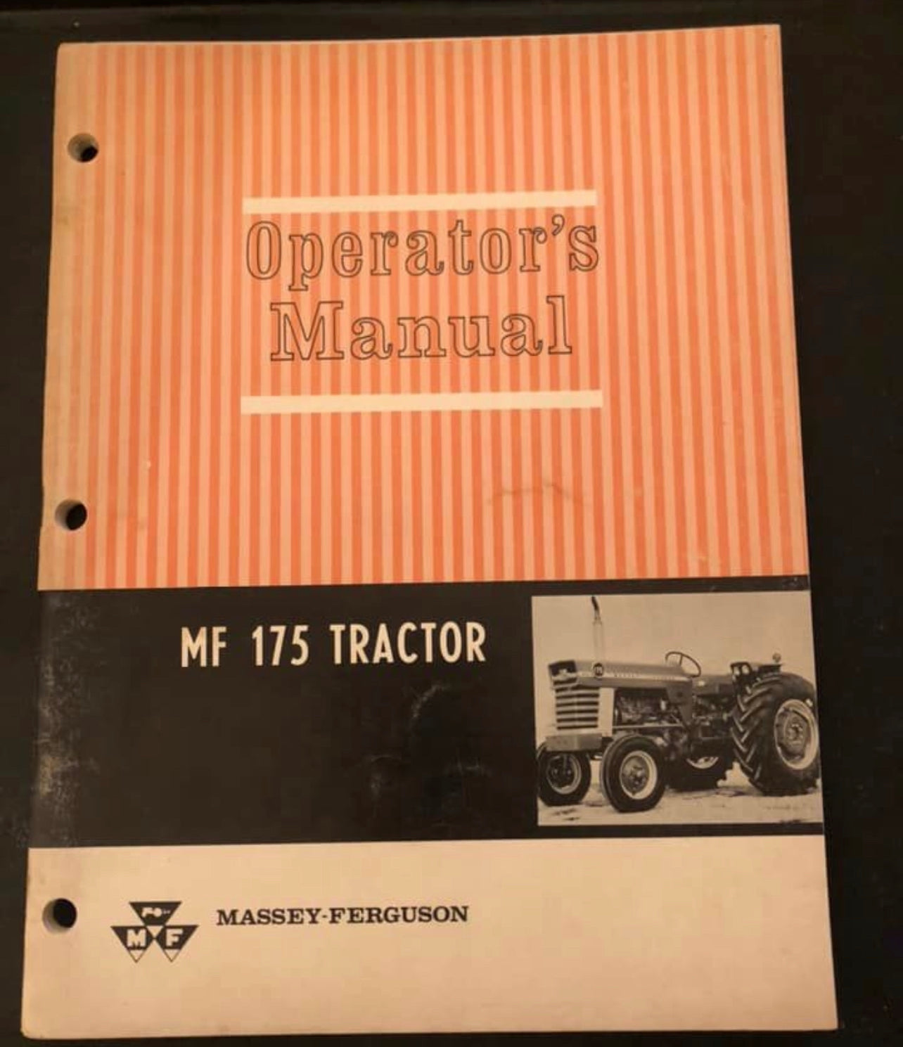 Massey-Ferguson MF 175 Tractor __ Manual