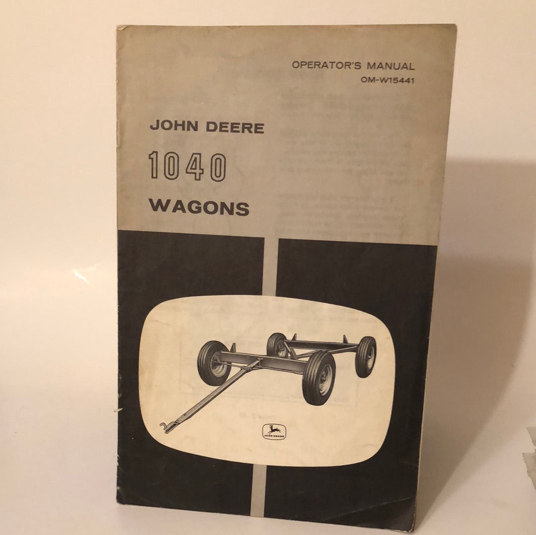 John Deere 1040 Wagons _ Operating Manual