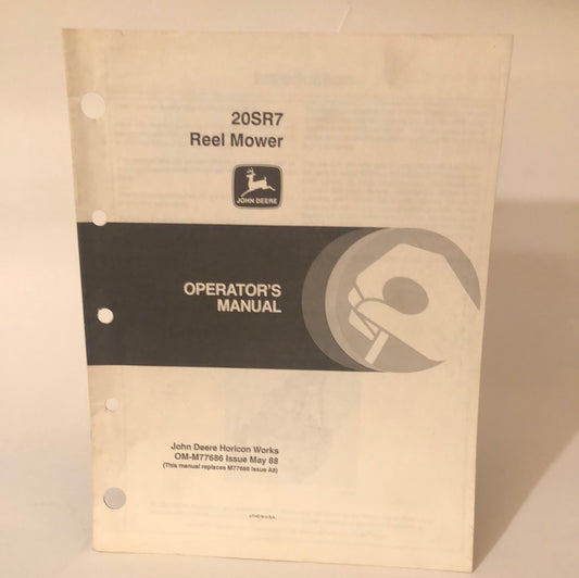 John Deere _ 20SR7 Reel Mower _ Operator’s Manual - OMM77686 May 88