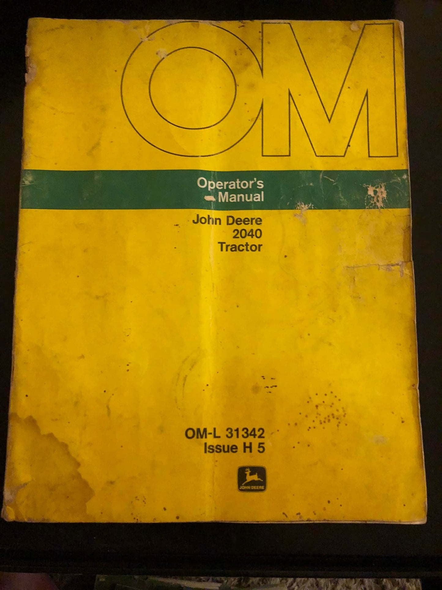 John Deere 2040 Tractor _ Operator's Manual