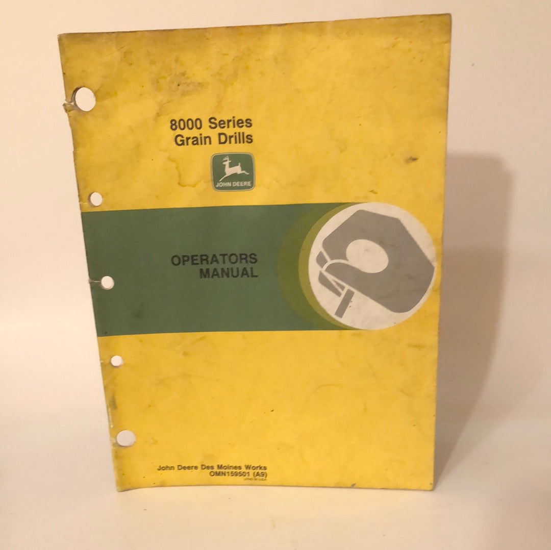 John Deere 8000 Series Grain Drills _ Operator's Manual