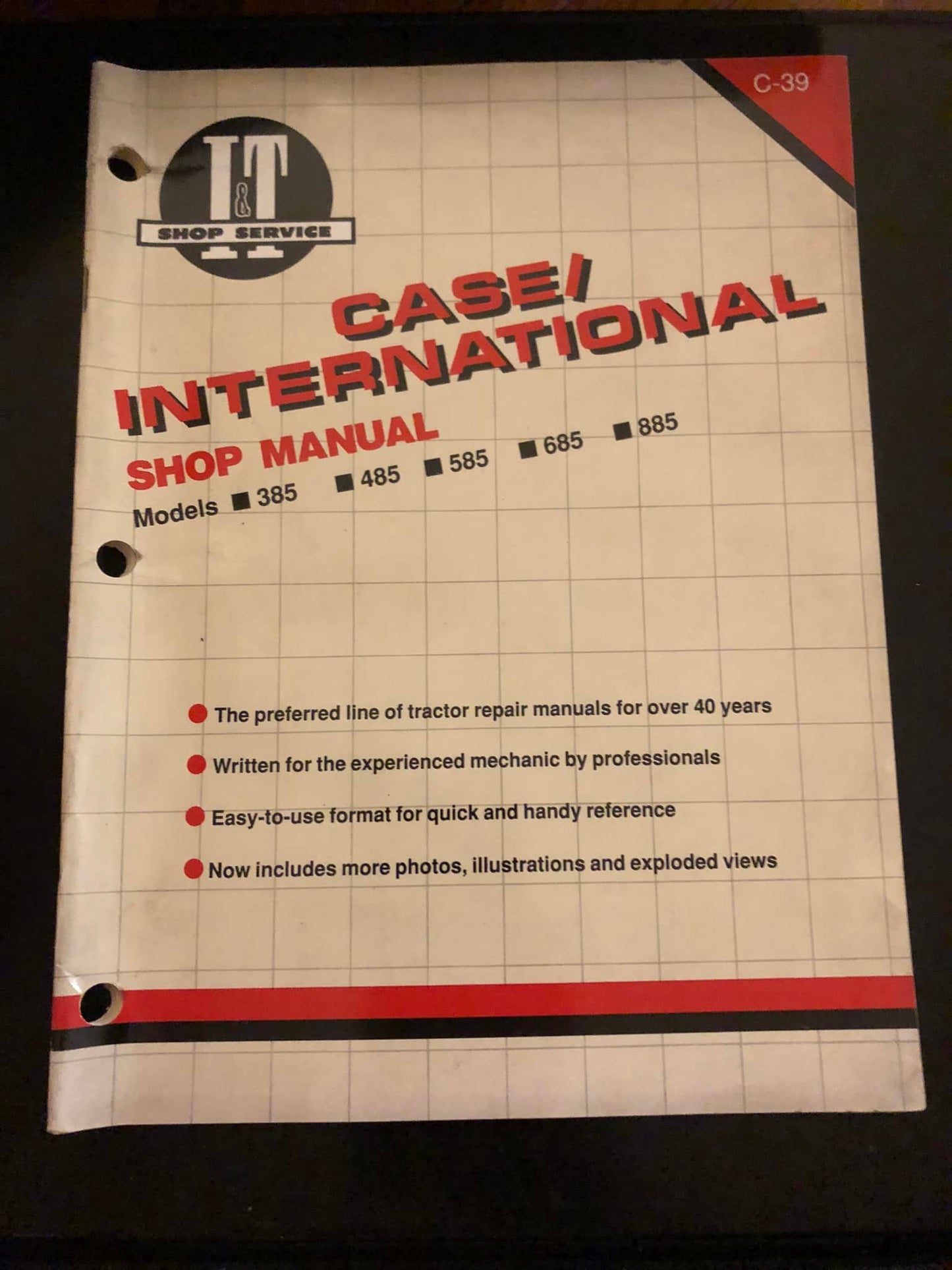 I&T Shop Service - Case/International Shop Manual 385, 485, 585, 685 & 885