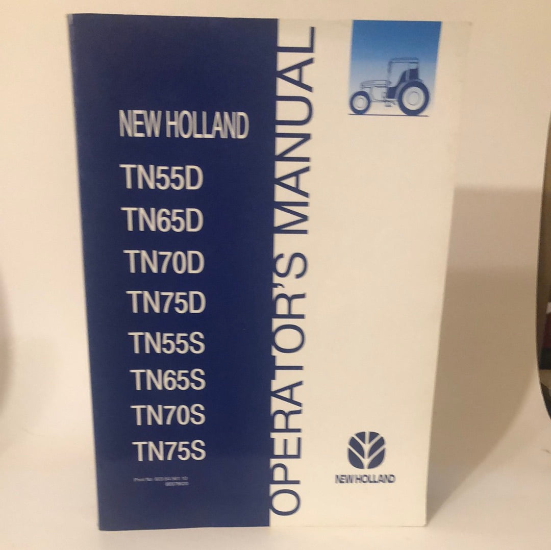 New Holland TN55D, TN65D, TN70D, TN75D, TN55S, TN65S, TN70S & TN75S _ Operator's Manual