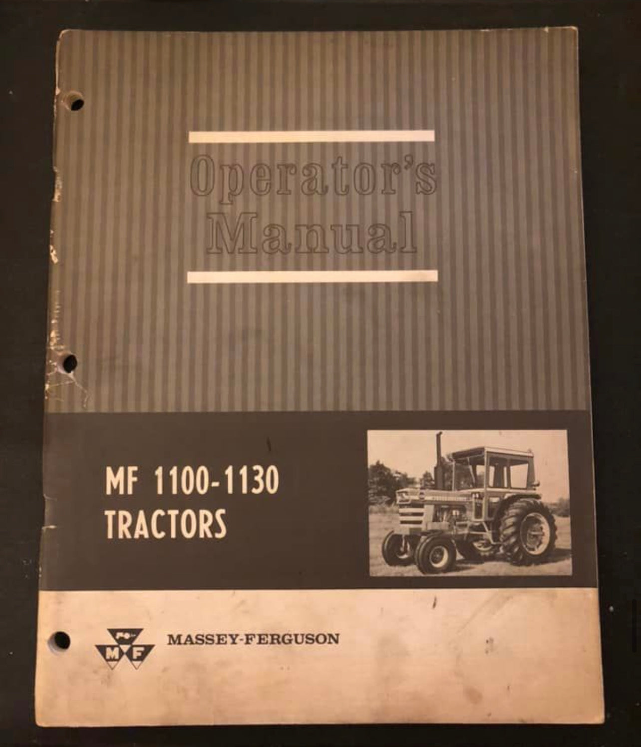 Massey-Ferguson MF 1100 - 1130 Tractors __ Operator’s Manual