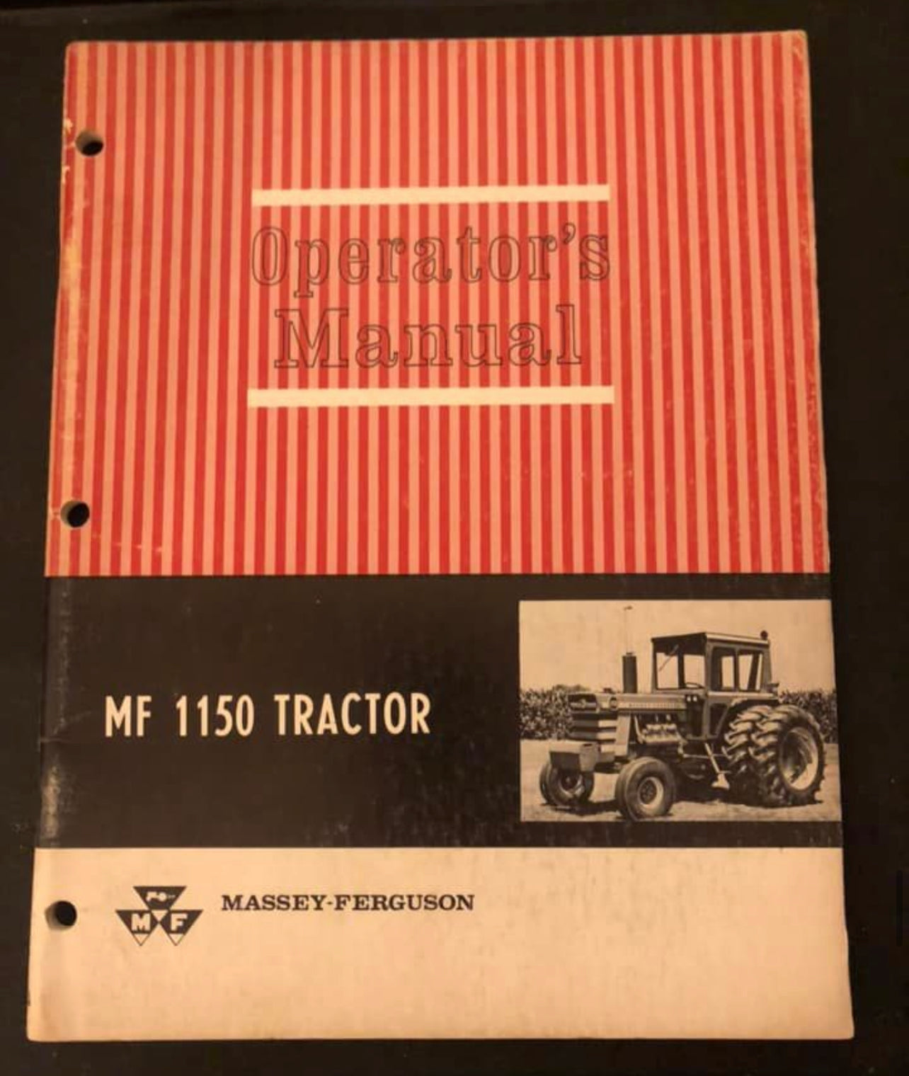 Massey-Ferguson MF 1150 Tractor __ Operator’s Manual