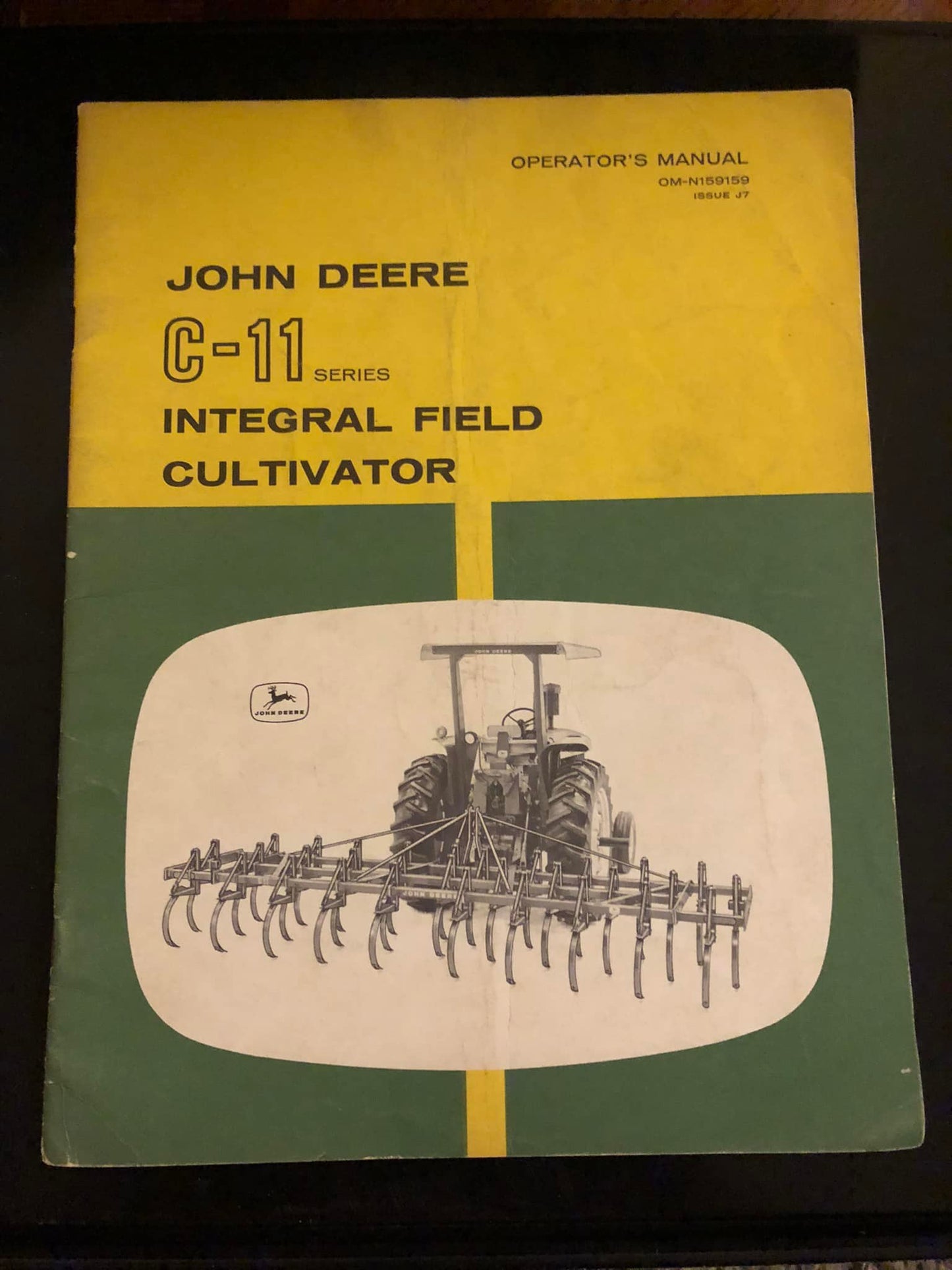 John Deere C11 series Integral Field Cultivator_ Operator's Manual