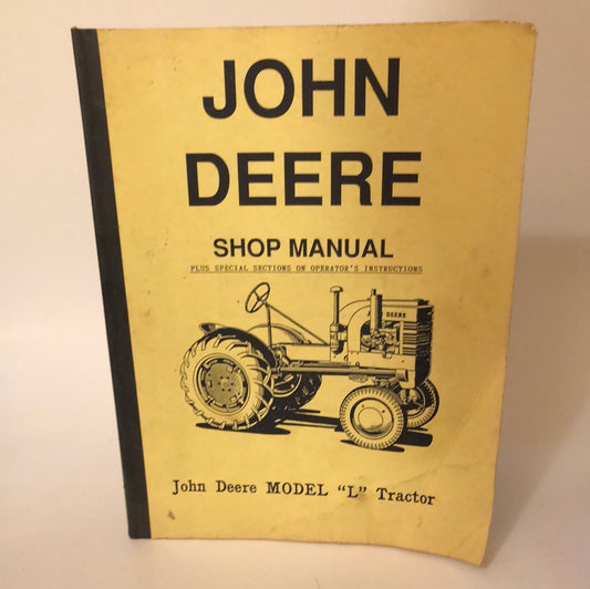 John Deere Model L Tractor - Shop Manual