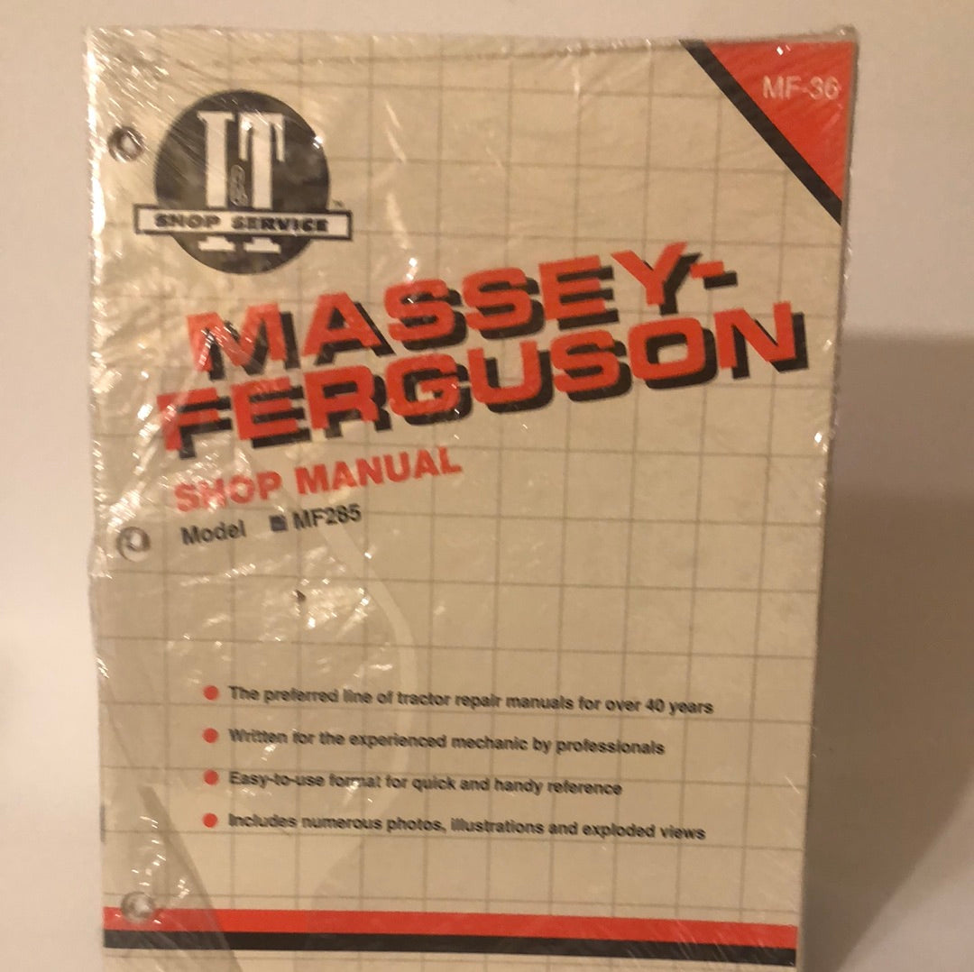 Massey-Ferguson _ models MF 670, MF 690 & MF 698 _ I&T Shop Service _ Shop Manual