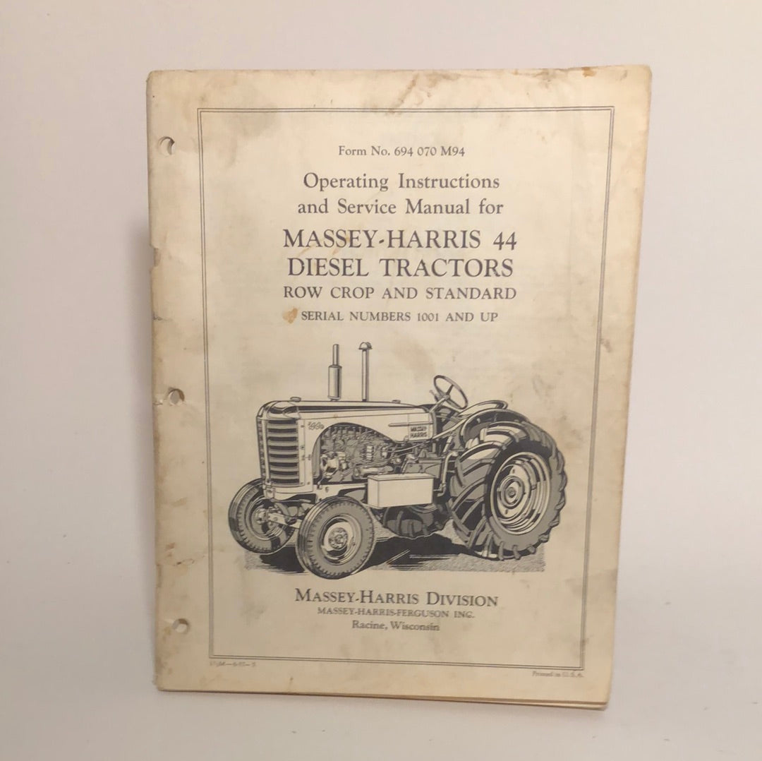 Massey-Harris 44 Diesel Tractors