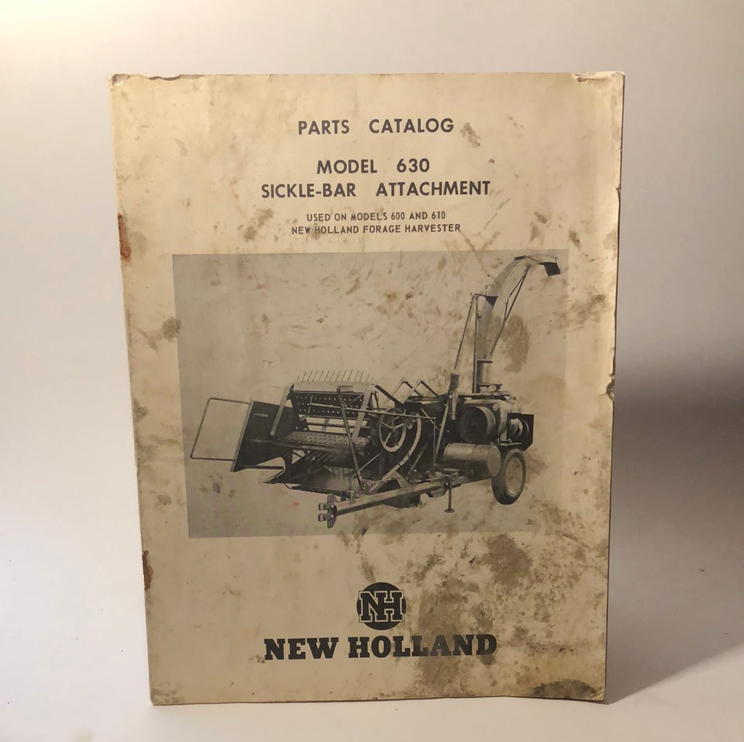 New Holland _ Model 630 Sickle-Bar Attachment _ Parts Catalog