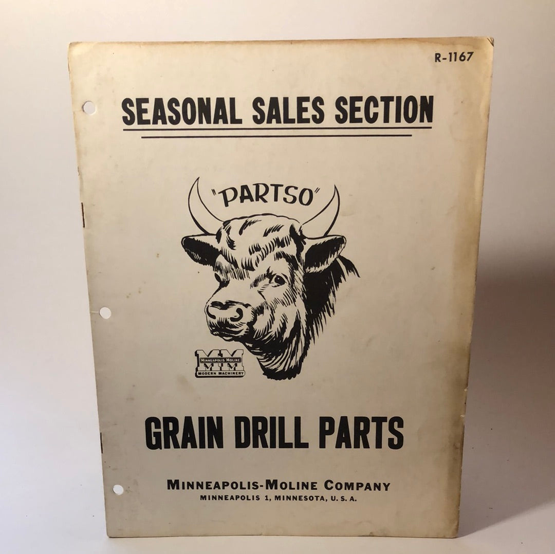 Minneapolis Moline R-1167 Grain Drill Parts - Seasonal Sales Section