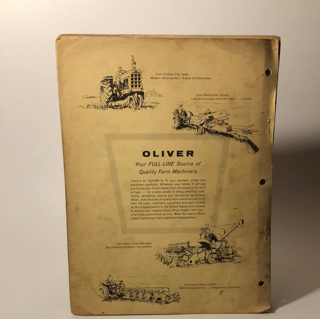 Oliver Parts Book for No 97 Hay Conditioner