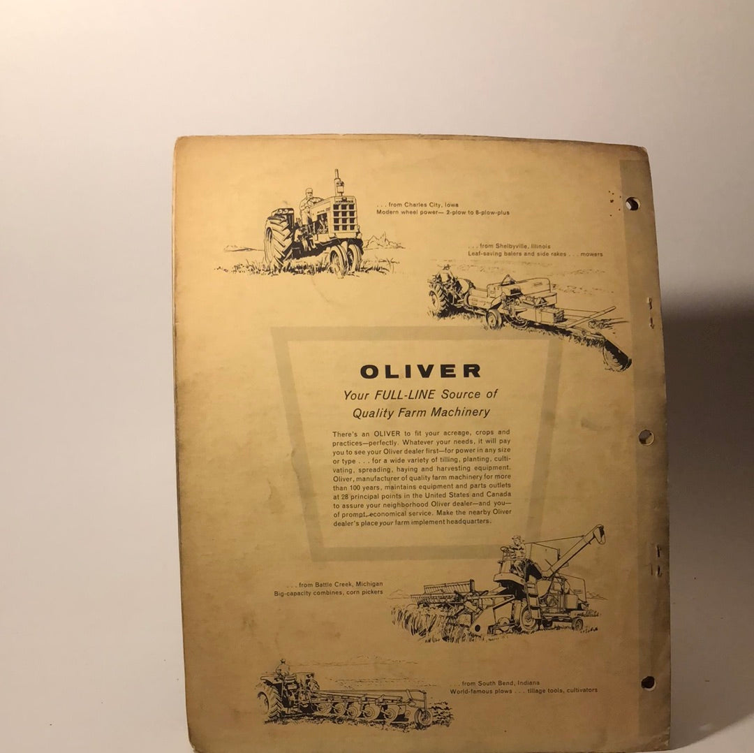 Oliver Parts Book for No 97 Hay Conditioner