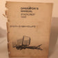 Sperry New Holland Stackliner 1033 - Operator's Manual