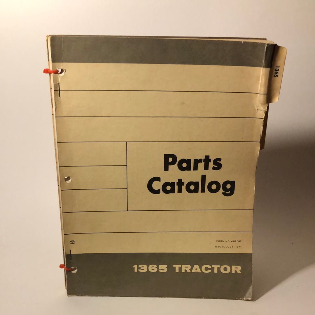 Oliver Parts Catalog 1365 Tractor Carmichael's Garage