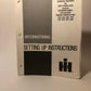 IH 720 & 820 attachments supplement-Setup Instructions