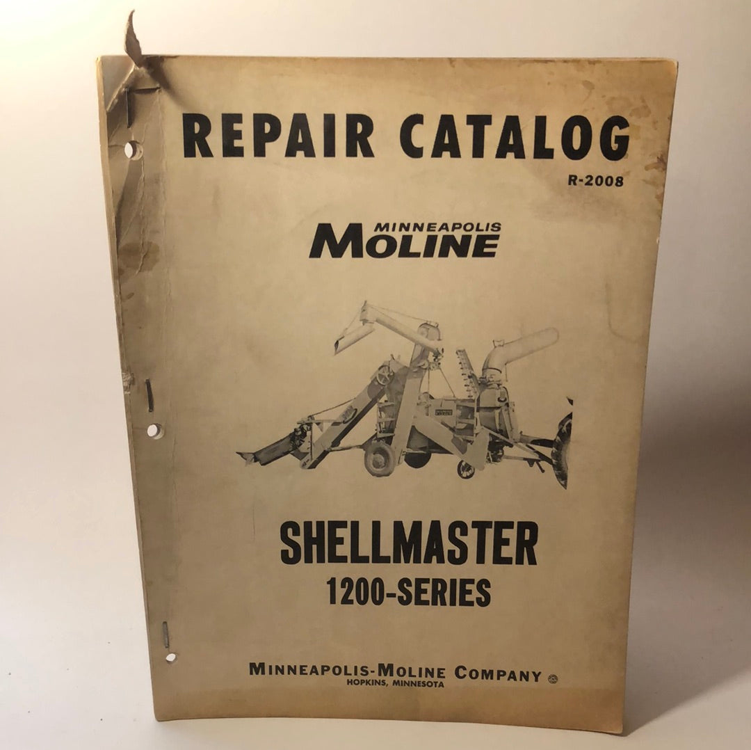 Minneapolis Moline Shellmaster 1200 Series Repair Catalog