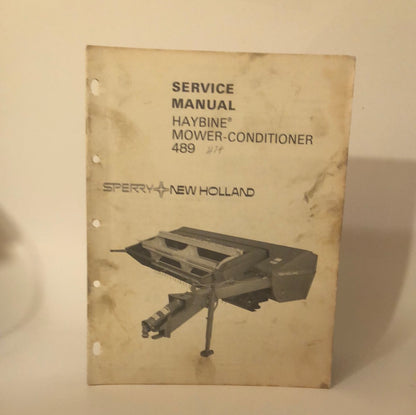 Sperry New Holland - Haybine Mower-Conditioner 489 - service manual