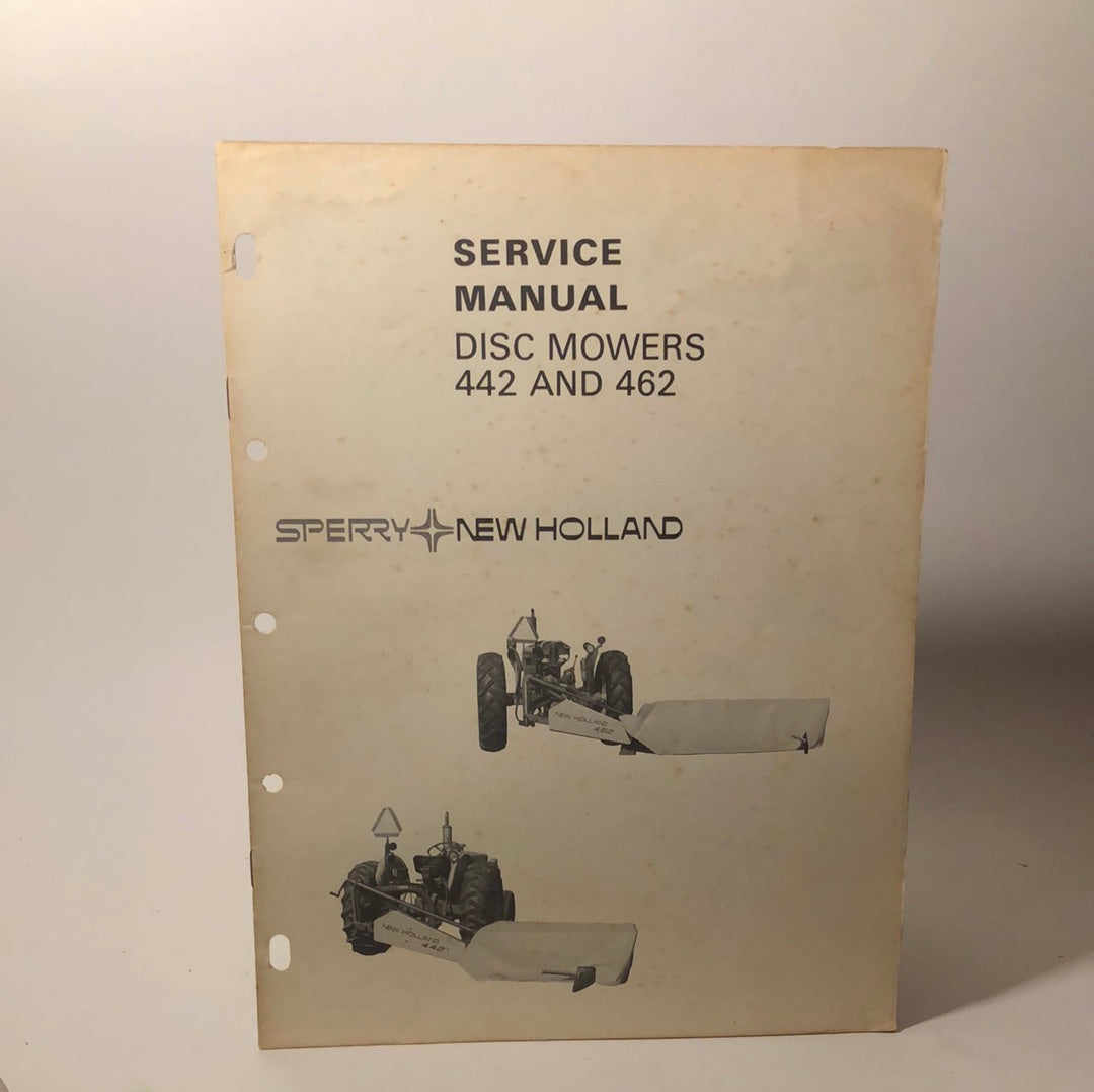 Sperry New Holland - Disc Mower 442 & 462 - Service Manual