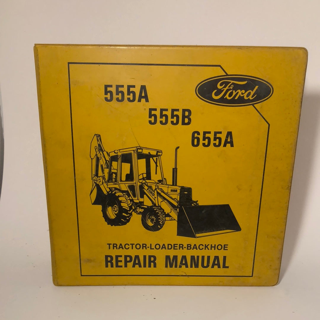 Ford 555A, 555B, 655A Tractor-Loader-Backhoe repair manual