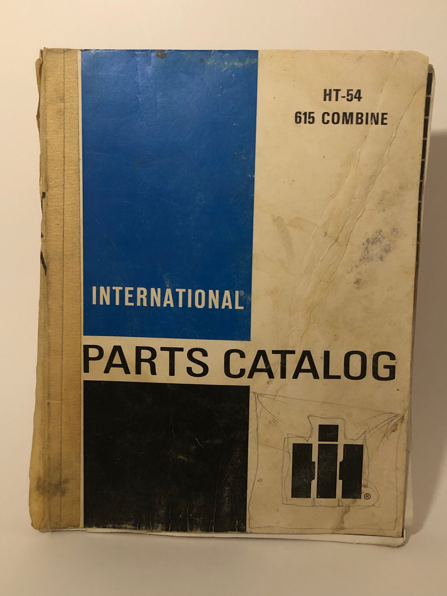 IH Parts Catalog- HT-54 615 Combine