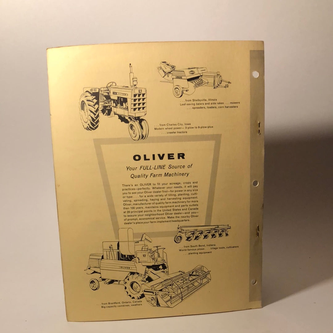 Oliver Parts Book No 280 & 281 Spreaders