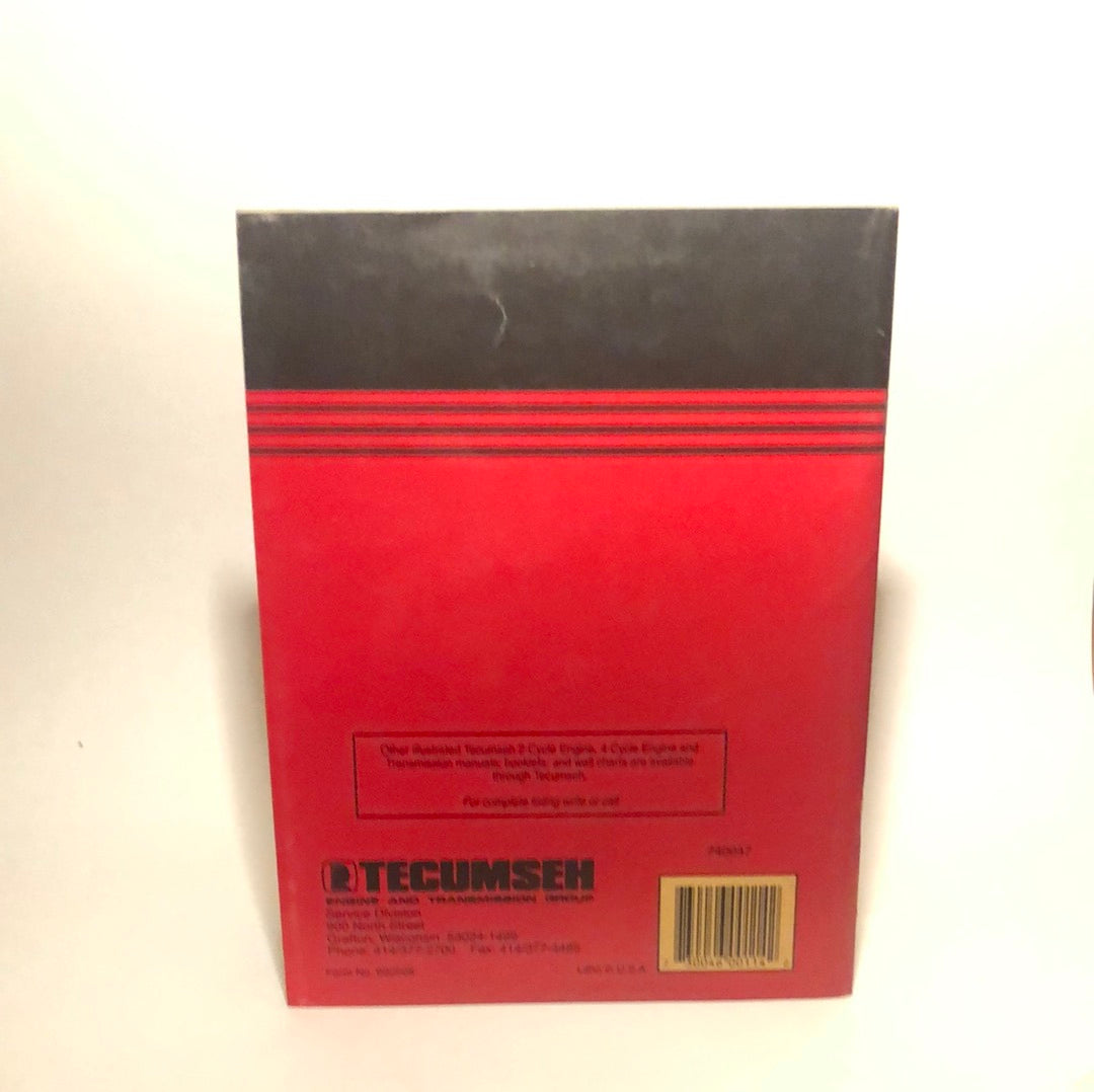 Tecumseh Mechanic’s Handbook 2 Cycle Engines