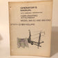Sperry New Holland Corn Snapping Attachment Model 890-E2 & 890-EN2 - Operator's Manual w/Assembly Info