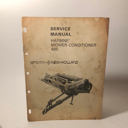 Sperry New Holland - Haybine Mower-Conditioner 495 - Service Manual