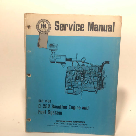 IH Blue Ribbon Service Manual GSS-1450