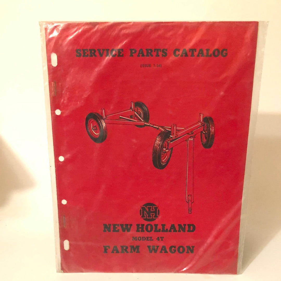 New Holland Model 4T Farm Wagon - Service Parts Catalog