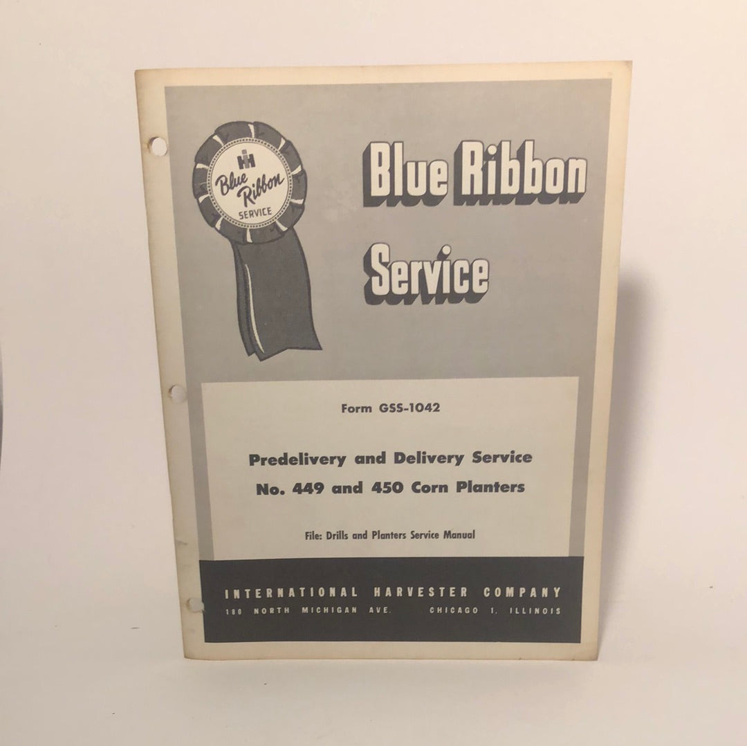 IH Blue Ribbon Service GSS-1042